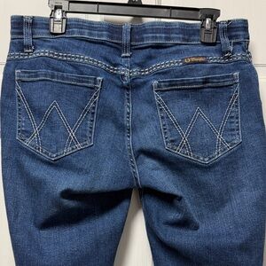 Wrangler Women's Dark Blue Straight Leg Jeans